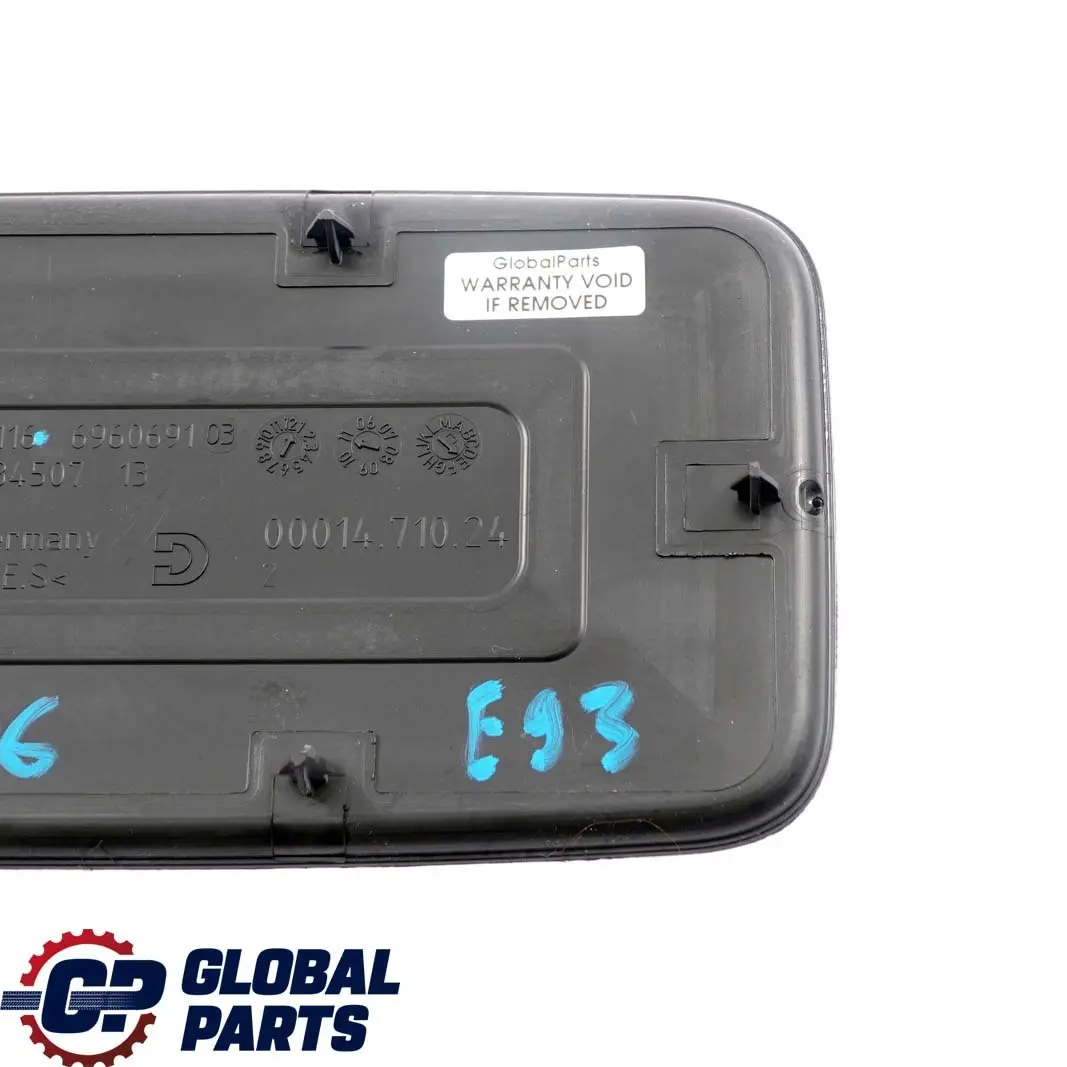 BMW E92 E93 Hinten Konsole Armlehne Gummi Ablage Schale Hinten Schwarz 6960691 - SKU 6963906 - Teilenummer 6963906