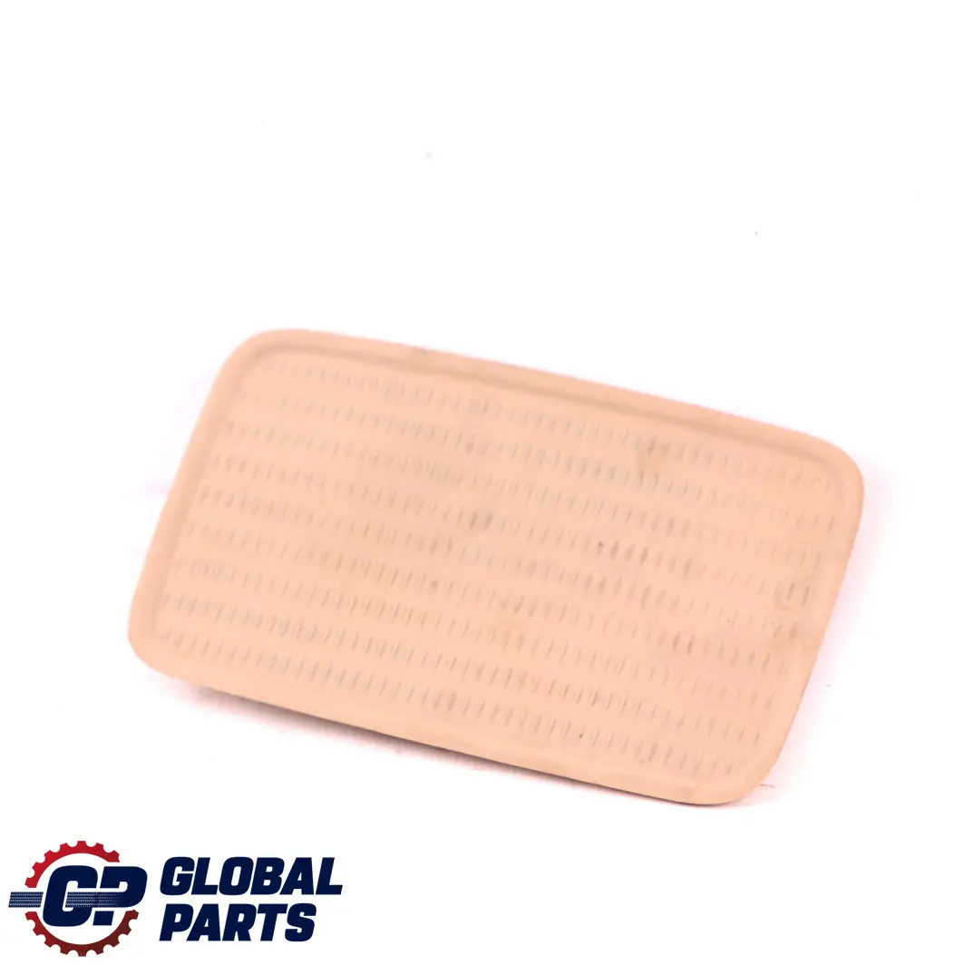 BMW 3 Series E92 E93 Centre Console Rear Rubber Insert Creambeige 6960691 - SKU 6963908 - Part number 6960695
