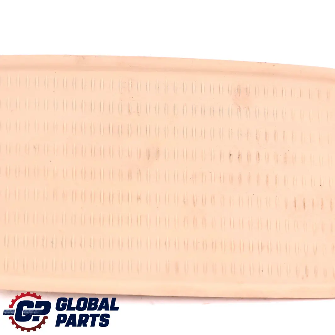 BMW 3 Series E92 E93 Centre Console Rear Rubber Insert Creambeige 6960691 - SKU 6963908 - Part number 6960695