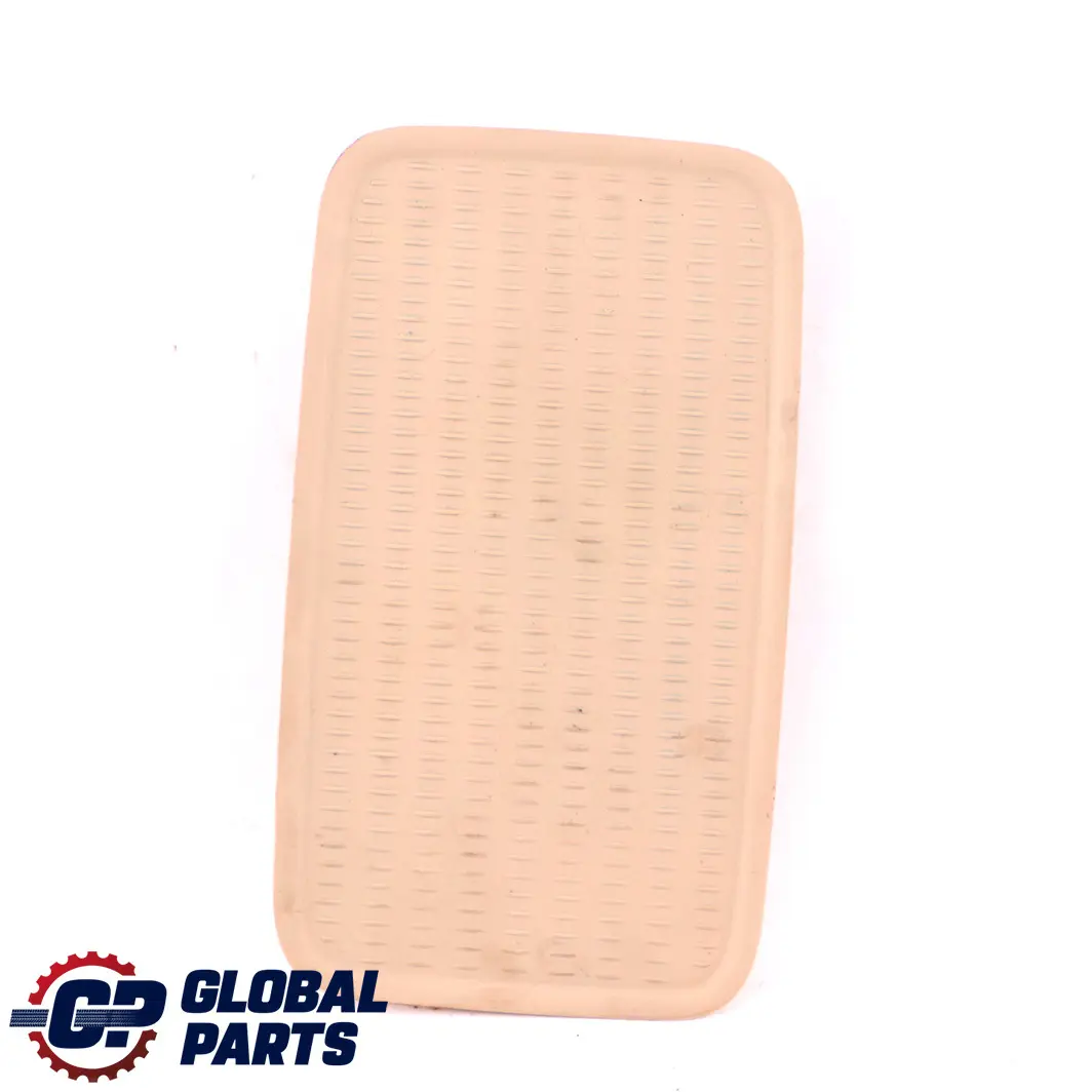 BMW 3 Series E92 E93 Centre Console Rear Rubber Insert Creambeige 6960691 - SKU 6963908 - Part number 6960695