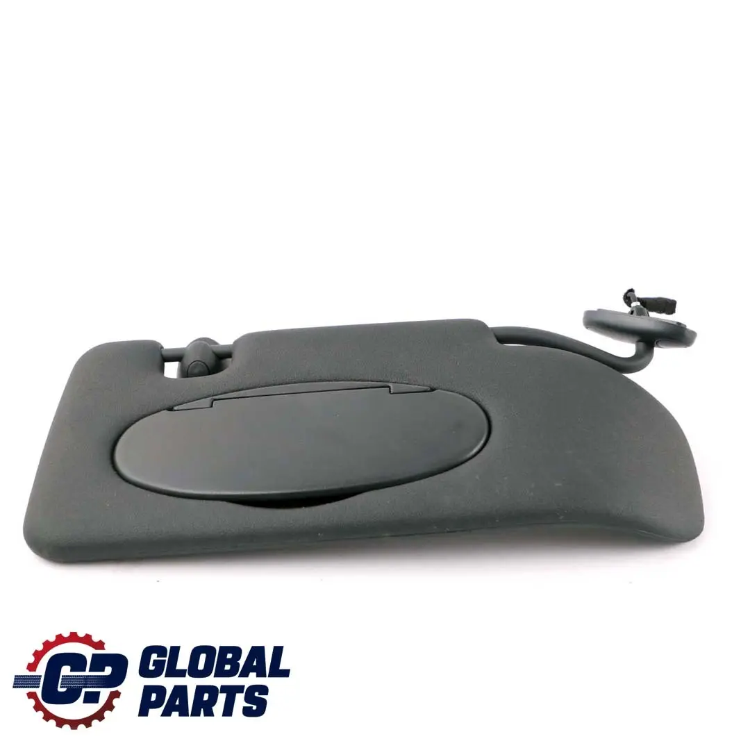 Mini Cooper R50 R53 Sonnenblende beleuchteter Spiegel rechts Panther Schwarz - SKU 6963960 - Teilenummer 6963960