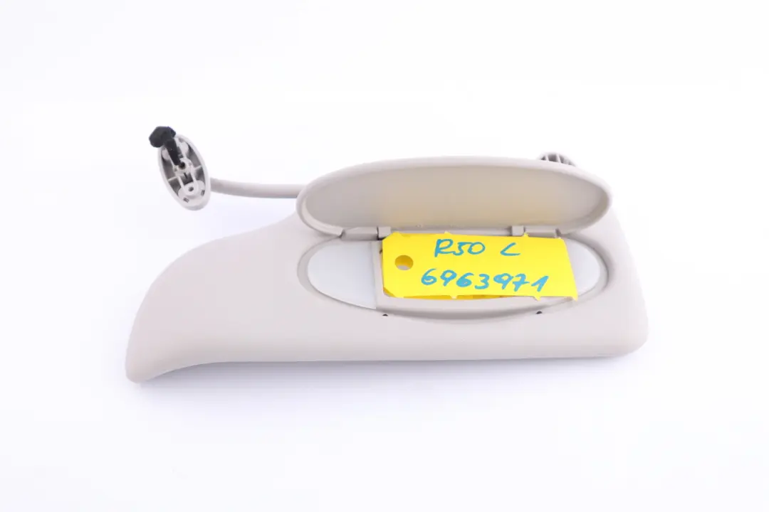 Mini Cooper R50 specchio parasole illuminato sinistra orizzonte grigio tetto - SKU 6963971 - Numero di parte 6963971