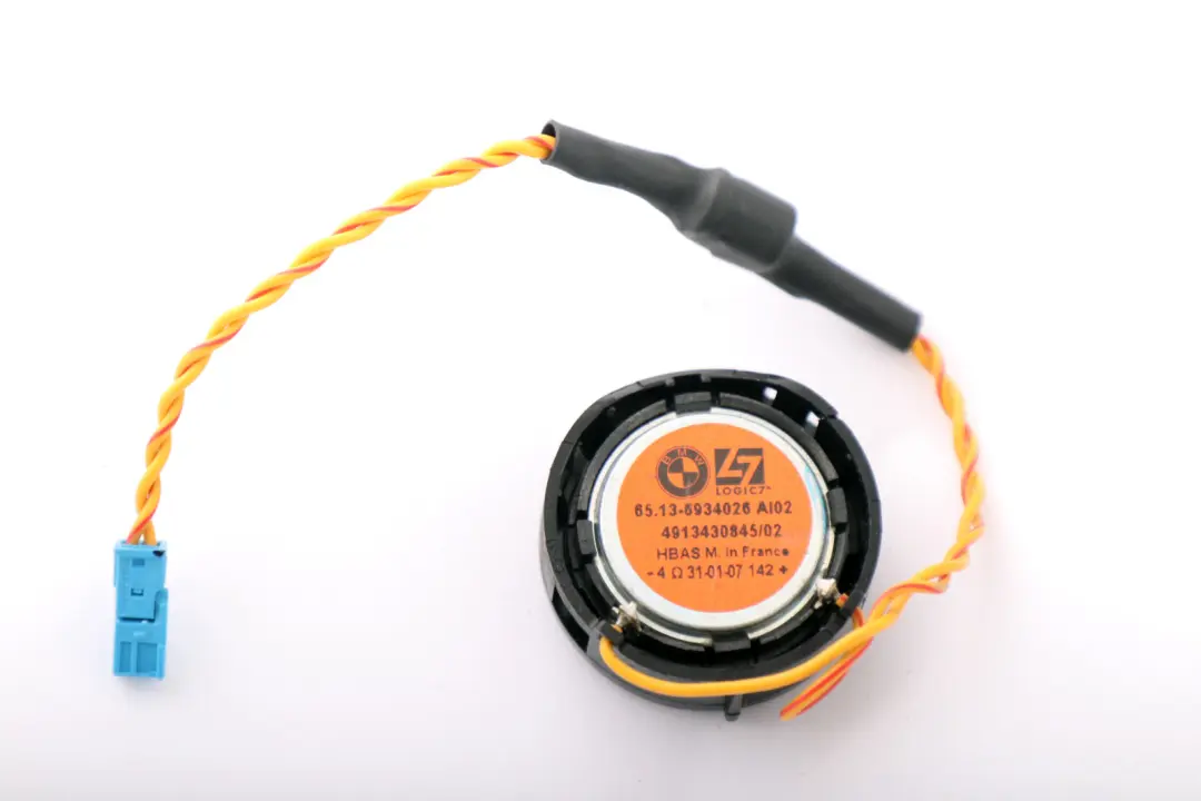 BMW E81 E87 E90 E91 E92 E93 TOP HIFI Haut Parleur Tweeter LOGIC7 L7 - SKU 6964013 - Numéro de pièce 6964013