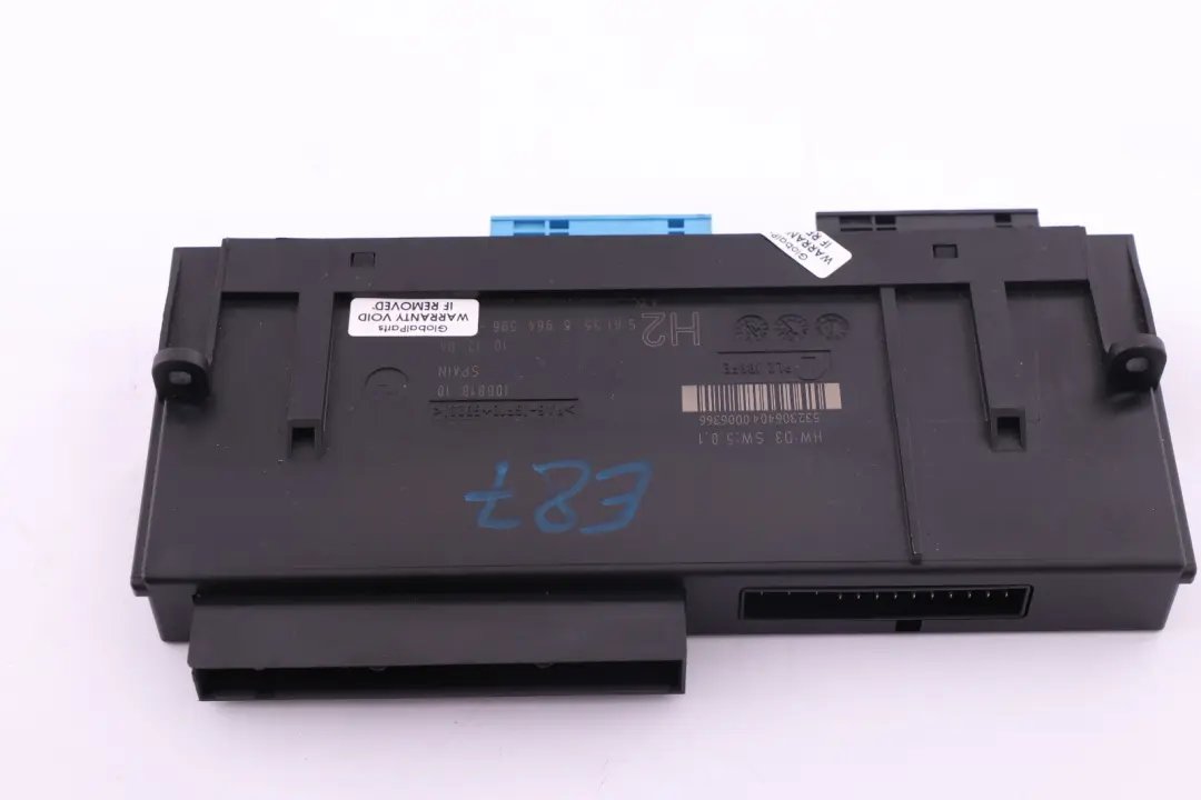ECU Body Control Module Unit H2 PL2 JBBFE to BMW 1 Series E87 with Part number 6964596 BMW 1 Series E87 ECU Body Control Module Unit H2 PL2 JBBFE - SKU 6964596 - Part number 6964596