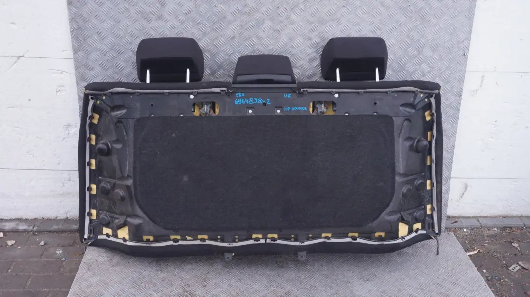 Interior Cover Backrest Rear Seats Seat Couch Fabric Cloth to BMW 5 Series 2 E60 with Part number 6964838 BMW 5 Series 2 E60 Interior Cover Backrest Rear Seats Seat Couch Fabric Cloth - SKU 6964838-2 - Part number 6964838