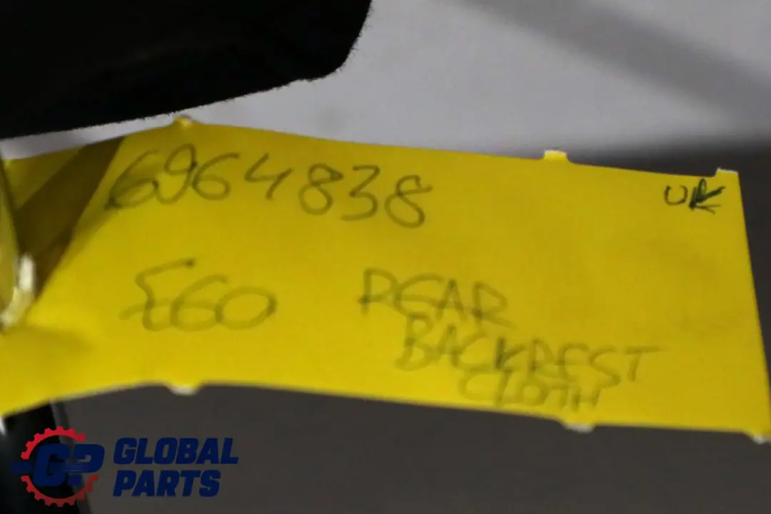 Bezug Lehne Rückenlehne Sitz Stoff ANTHRAZIT hinten 5220 für BMW 5 er E60 mit Teilenummer 6964838 BMW 5 er E60 Bezug Lehne Rückenlehne Sitz Stoff ANTHRAZIT hinten 5220 - SKU 6964838 - Teilenummer 6964838