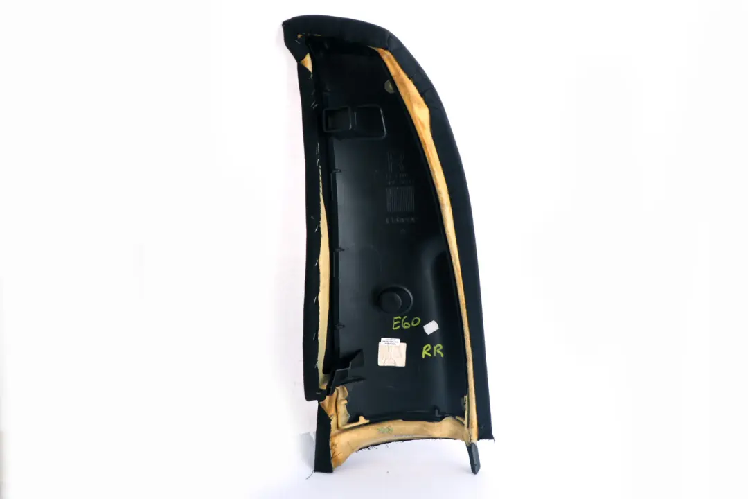 BMW 5 Series E60 LCI Side Finisher Rear Seat Right O/S Cloth Fabric Anthracite - SKU 6965188 - Part number 6965188