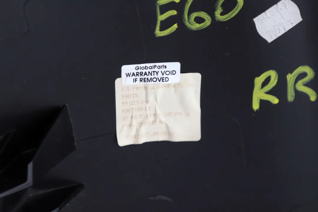 BMW 5 er E60 LCI Seitenteil Stoff Hinten Rechts Anthracite - SKU 6965188 - Teilenummer 6965188