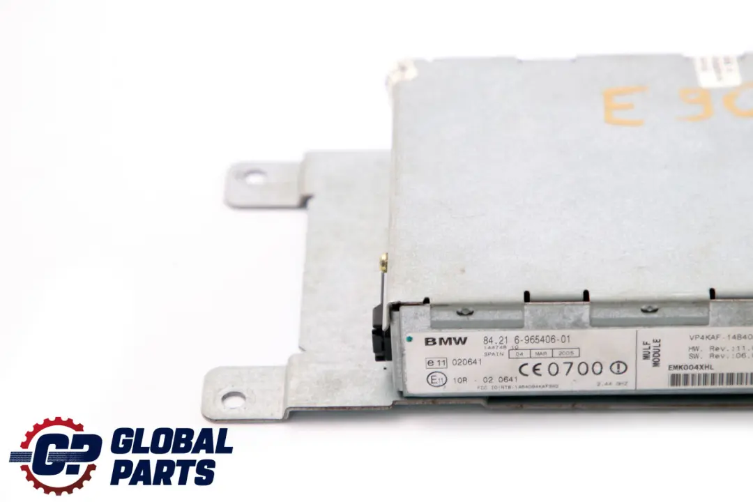 Module Charge Électronique Mains Libres BMW E81 E87 E90 Référence MULF pour à propos du numéro de pièce 6965406 Module Charge Électronique Mains Libres BMW E81 E87 E90 Référence MULF - SKU 6965406 - Numéro de pièce 6965406