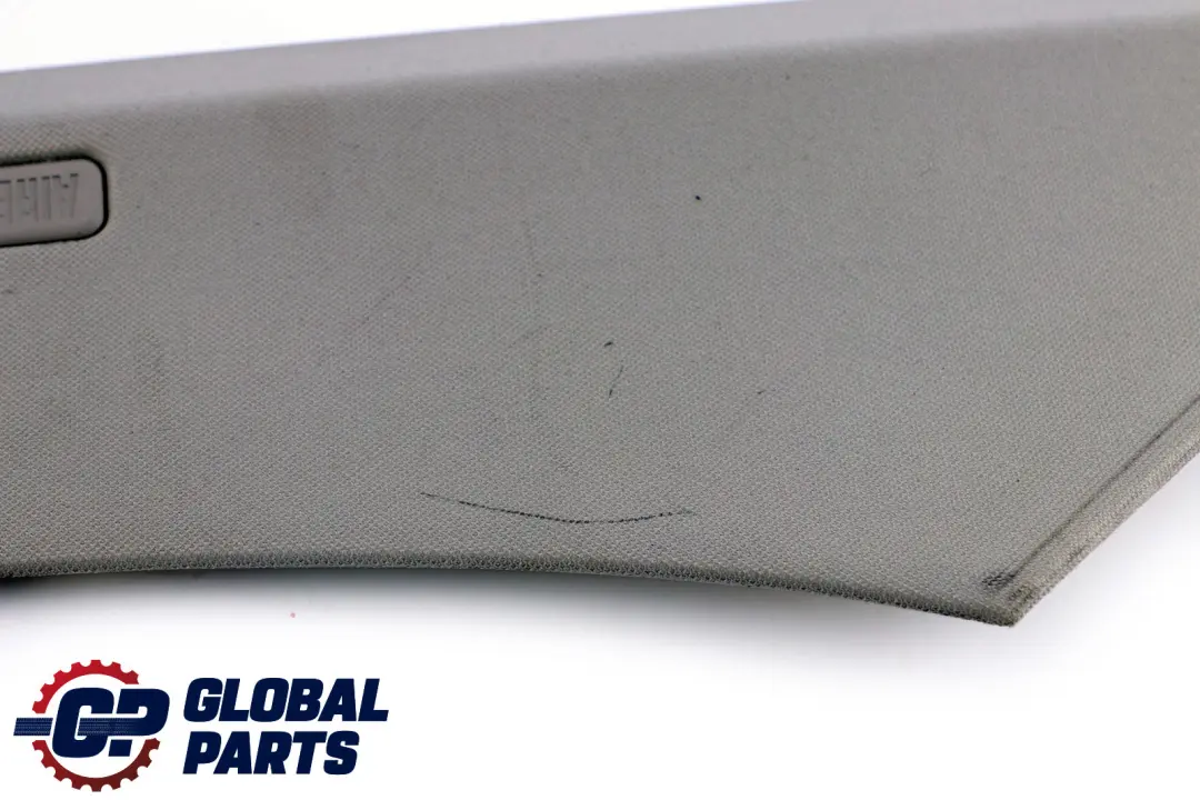 BMW E60 E60N LCI Derecha O / S Columna Panel Trim Himmelgrau Gris - SKU 6965450 - Número de pieza 7027094