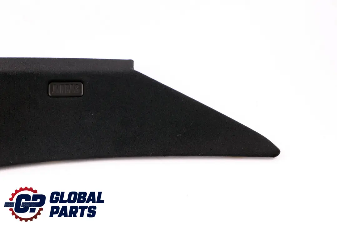 Columna C Trasera Izquierda Embellecedor Negro Antracita para BMW E60 con número de pieza 7027093 BMW E60 Columna C Trasera Izquierda Embellecedor Negro Antracita - SKU 6965457-1 - Número de pieza 7027093