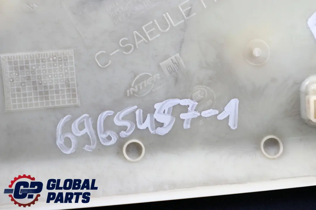 Pannello Rivestimento Colonna Posteriore Sinistra Nero Antracite per BMW E60 con numero di parte 7027093 BMW E60 Pannello Rivestimento Colonna Posteriore Sinistra Nero Antracite - SKU 6965457-1 - Numero di parte 7027093