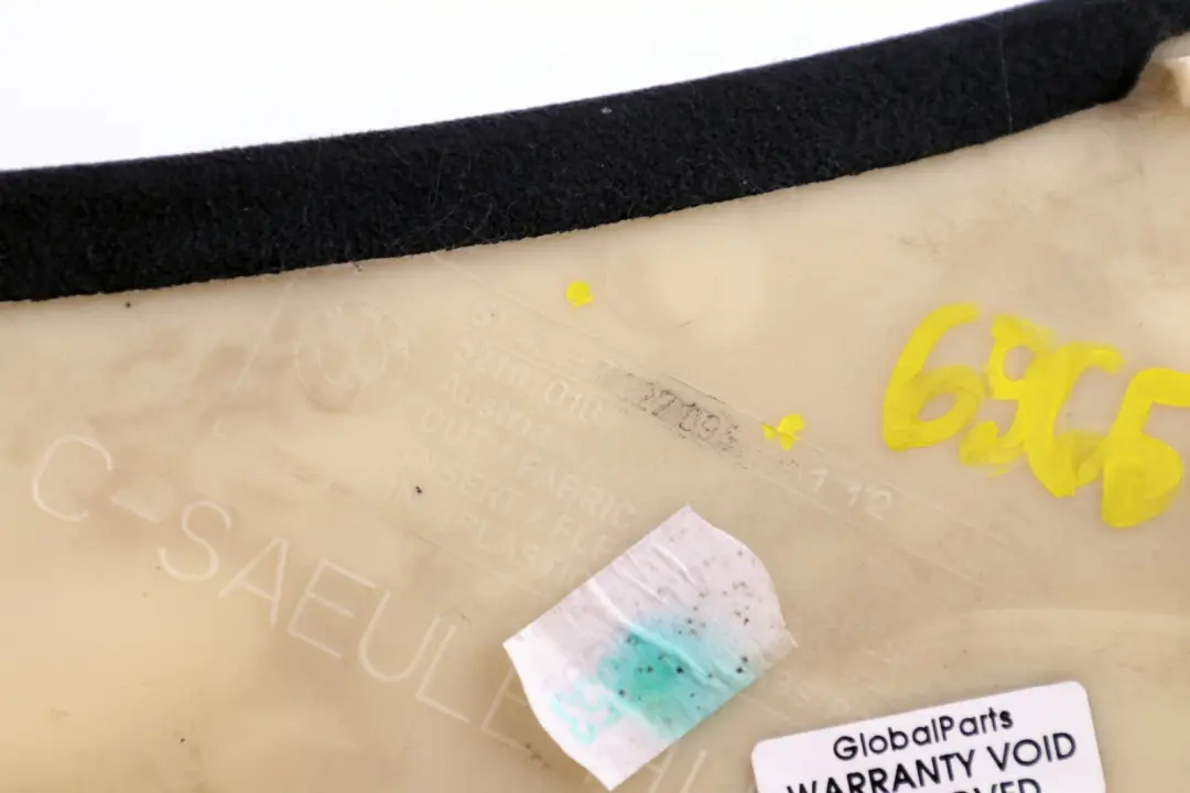 Reihe E60 LCI Verkleidung C-Säule hinten rechts ANTHRAZIT für BMW 5 mit Teilenummer 7027094 BMW 5 Reihe E60 LCI Verkleidung C-Säule hinten rechts ANTHRAZIT - SKU 6965458 - Teilenummer 7027094