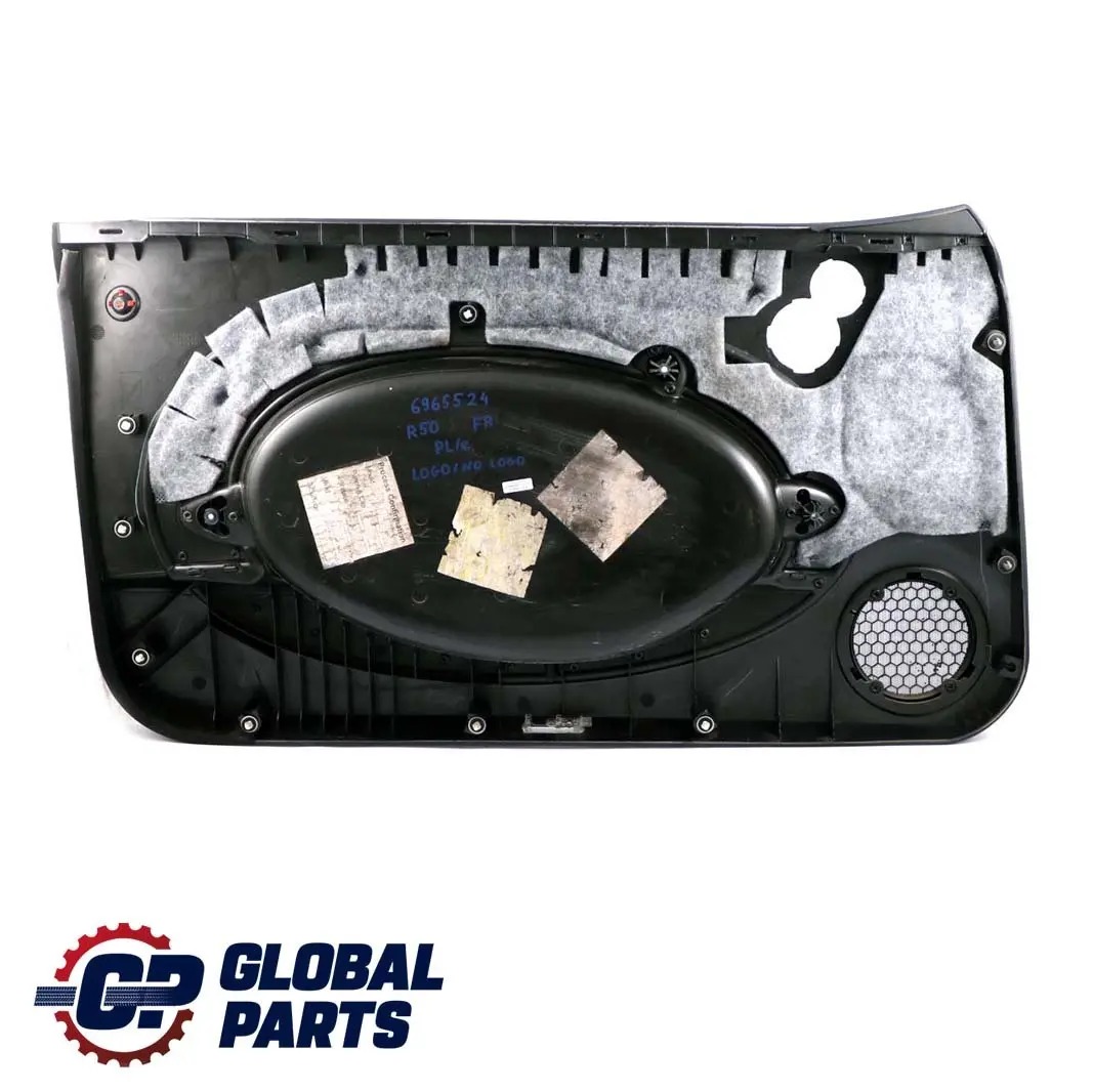 BMW Mini R50 R53 Mini Seven Front Right O/S Door Card Side Trim Panther Black - SKU 6965524 - Part number 6965524
