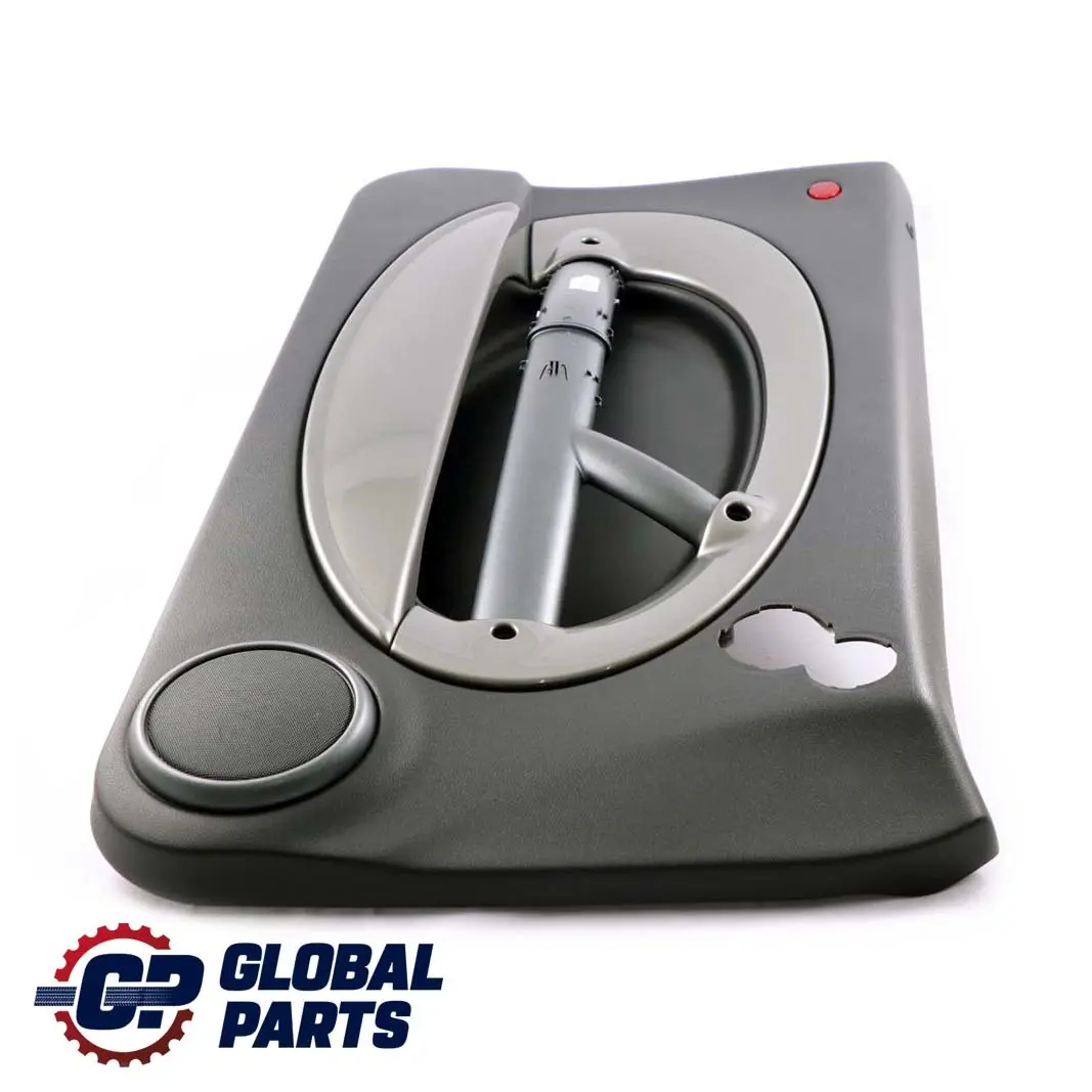 Front Left Door Card Side Trim Panther Black Royal Grey para Mini R50 R53 con número de pieza 6965525 Mini R50 R53 Front Left Door Card Side Trim Panther Black Royal Grey - SKU 6965525 - Número de pieza 6965525