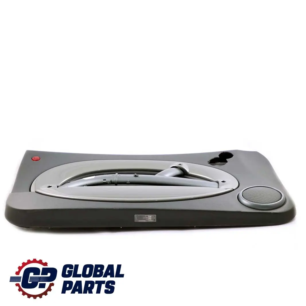 Front Left Door Card Side Trim Panther Black Royal Grey para Mini R50 R53 con número de pieza 6965525 Mini R50 R53 Front Left Door Card Side Trim Panther Black Royal Grey - SKU 6965525 - Número de pieza 6965525