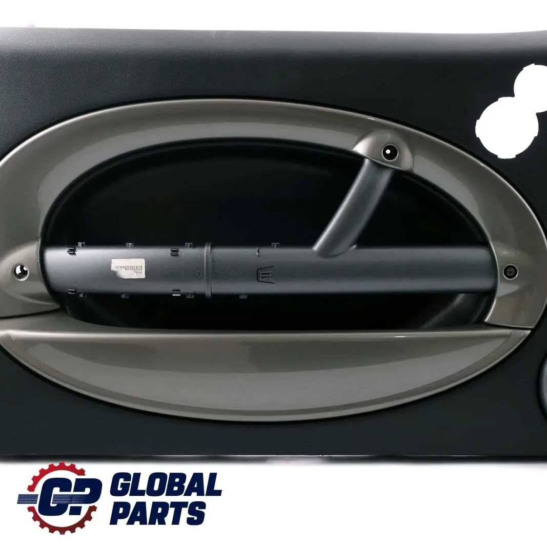 Carte de porte avant gauche Panther Black Royal Grey pour Mini R50 R53 à propos du numéro de pièce 6965525 Mini R50 R53 Carte de porte avant gauche Panther Black Royal Grey - SKU 6965525 - Numéro de pièce 6965525