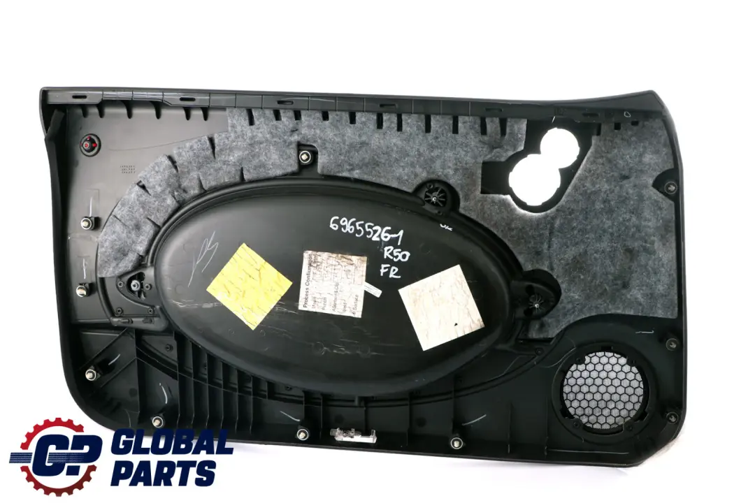 BMW Mini R50 R53 1 Front Right O/S Door Card Side Trim Panther Black Royal Grey - SKU 6965526-1 - Part number 6965526