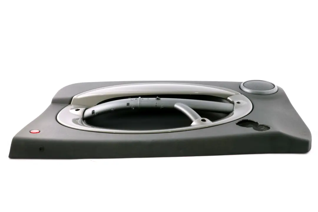 Front Right O/S Door Card Side Trim Panther Black Royal Grey to BMW Mini R50 R53 with Part number 6965526 BMW Mini R50 R53 Front Right O/S Door Card Side Trim Panther Black Royal Grey - SKU 6965526 - Part number 6965526