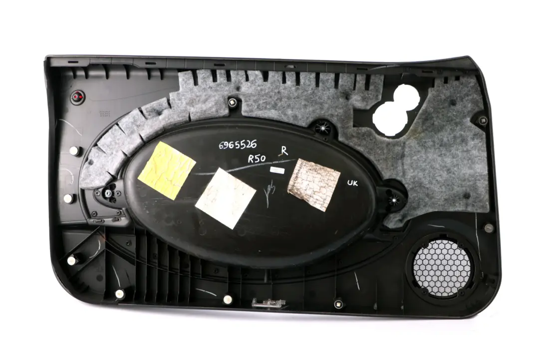Türverkleidung Dekor Anthrazit vorn rechts Panther Schwarz Gra für BMW Mini R50 R53 mit Teilenummer 6965526 BMW Mini R50 R53 Türverkleidung Dekor Anthrazit vorn rechts Panther Schwarz Gra - SKU 6965526 - Teilenummer 6965526