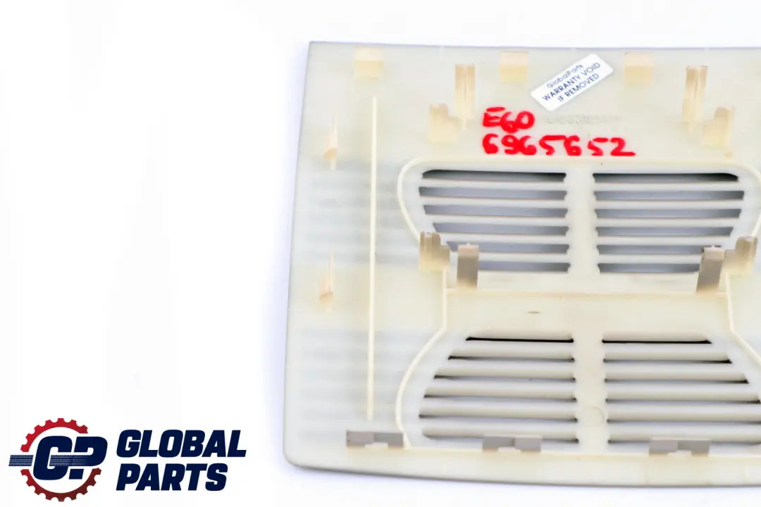 Copertura Anteriore Tetto Allarme Antifurto Ultrasuoni Grigia per BMW E60 con numero di parte 6965651 BMW E60 Copertura Anteriore Tetto Allarme Antifurto Ultrasuoni Grigia - SKU 6965652 - Numero di parte 6965651