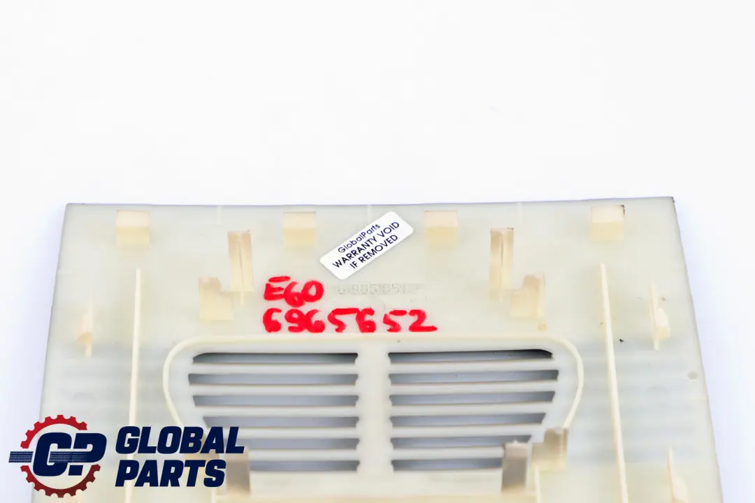 BMW E60 Ultrasonic Burglar Alarm Roof Front Cover Grey - SKU 6965652 - Part number 6965651