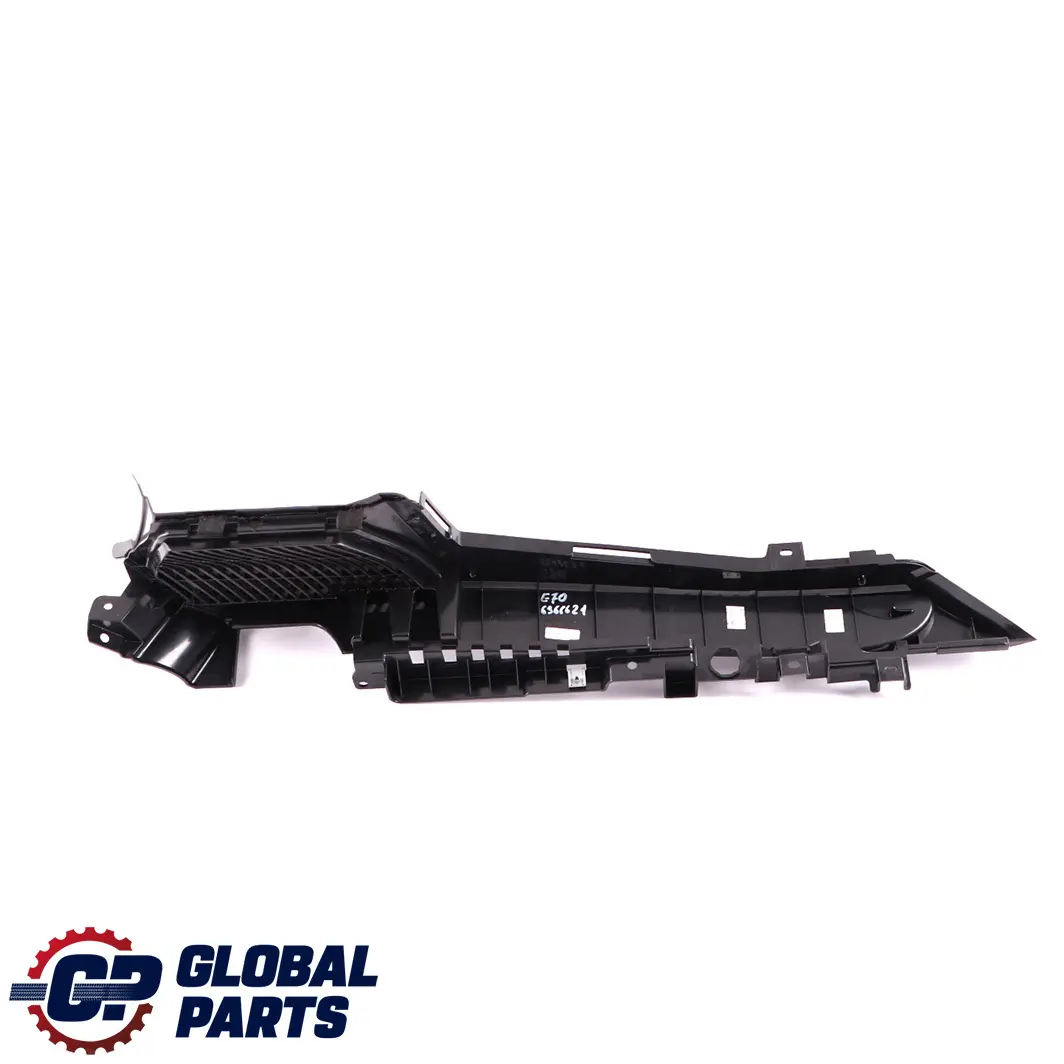 BMW X5 E70 Couvre rail arriere gauche compartiment bagages coffre - SKU 6966621 - Numéro de pièce 6961849