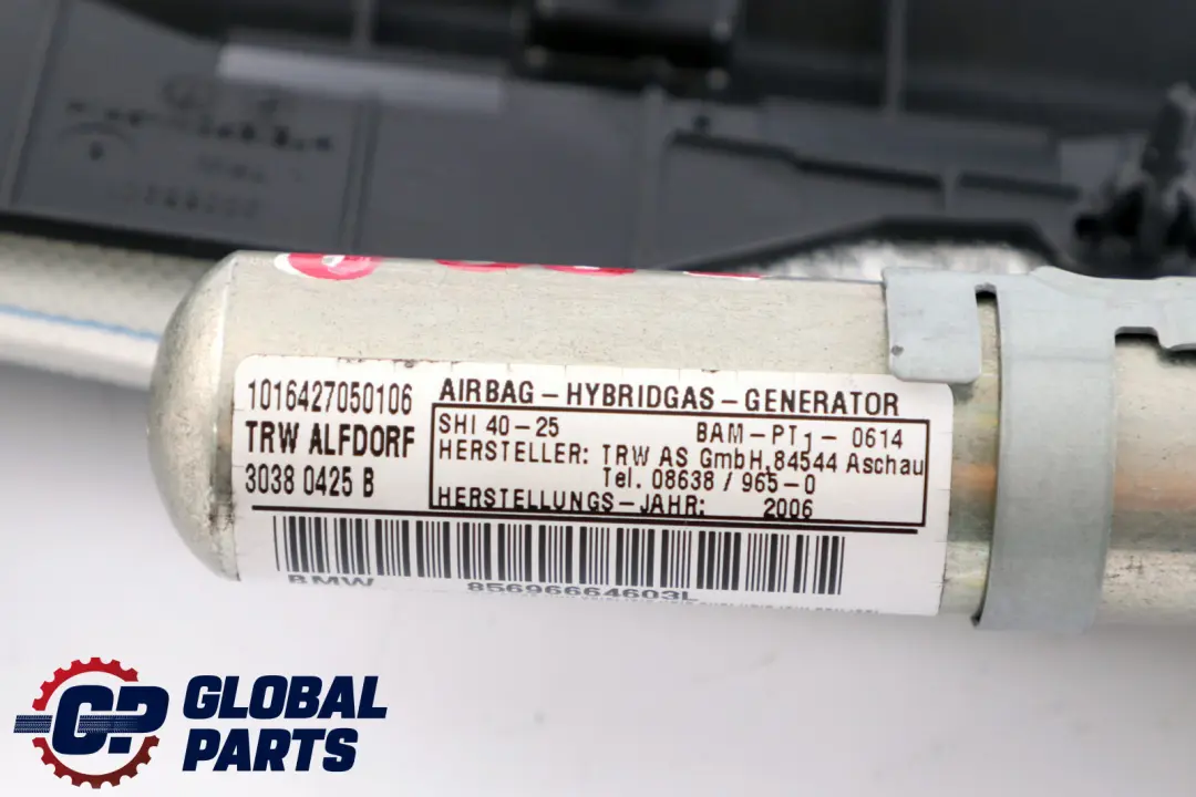 Kurtyna Powietrzna Airbag Prawa do BMW E90 LCI o numerze 72126966646 BMW E90 LCI Kurtyna Powietrzna Airbag Prawa - SKU 6966646 - Numer Części 72126966646