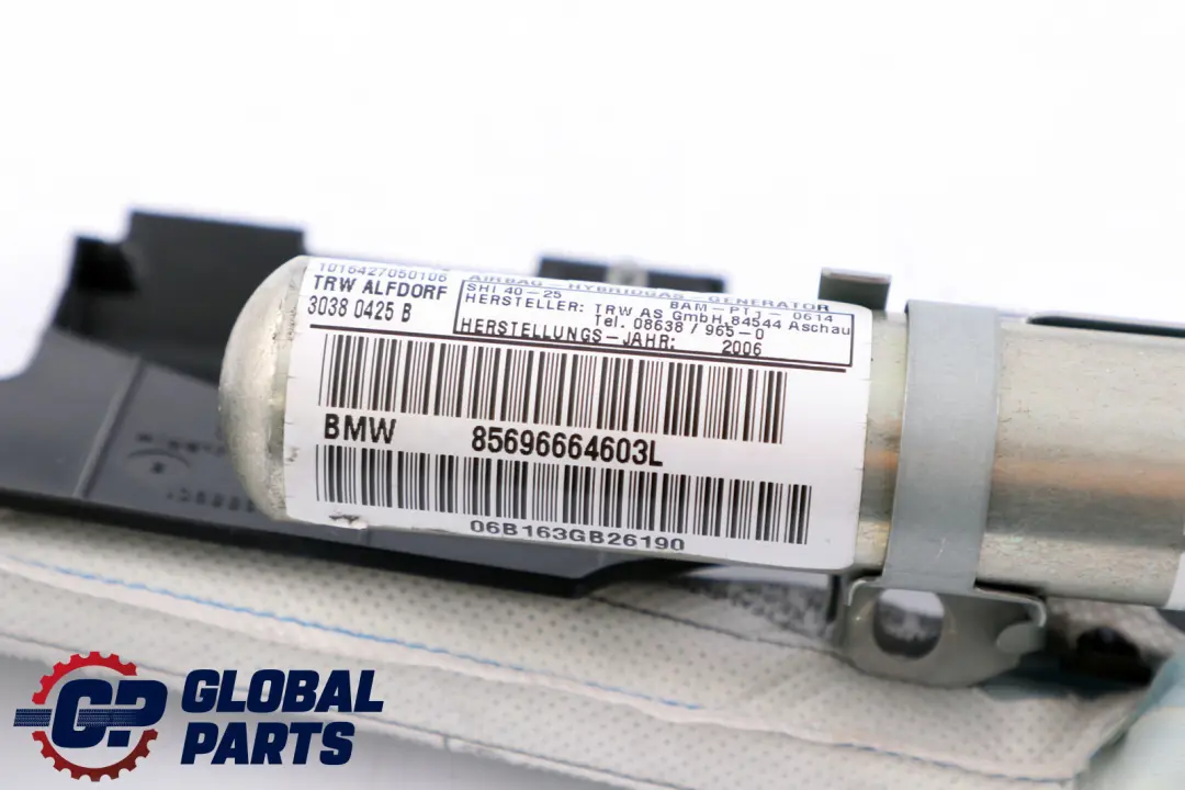  Module D'Air Rideau BMW E90 LCI Rideau De Toit Droit Côté Extérieur - SKU 6966646 - Numéro de pièce 72126966646