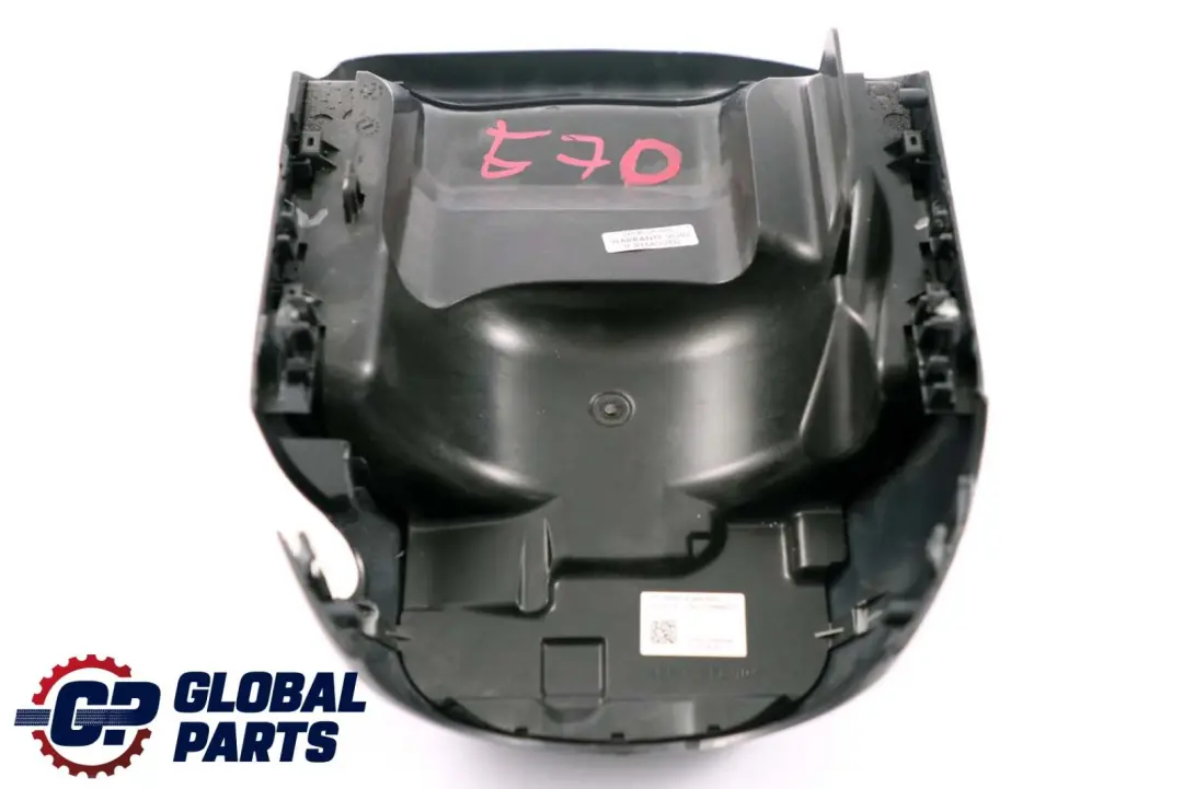 BMW X5 E70 X6 E71 Panneau garniture Colonne de direction inférieure Noir - SKU 6966669-1 - Numéro de pièce 6966669