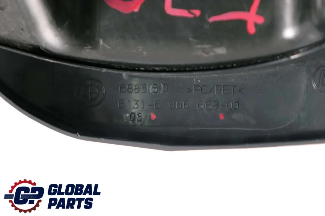 BMW X5 E70 X6 E71 Panneau garniture Colonne de direction inférieure Noir - SKU 6966669-1 - Numéro de pièce 6966669