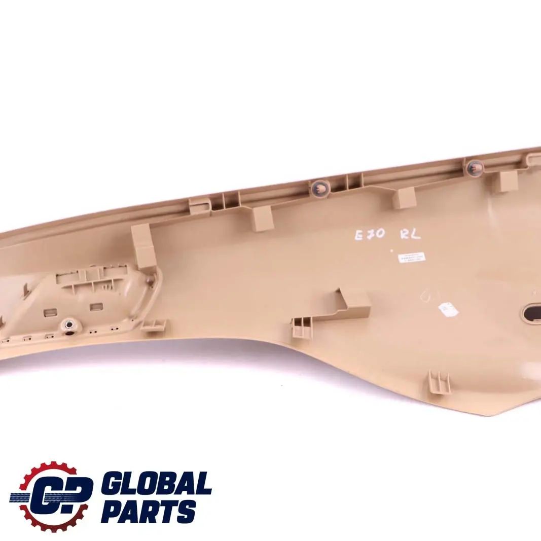 D-Pillar Trim Rear Right O/S Savannabeige 7154838 to BMW X5 Series E70 Cover with Part number 6966822 BMW X5 Series E70 Cover D-Pillar Trim Rear Right O/S Savannabeige 7154838 - SKU 6966822 - Part number 6966822