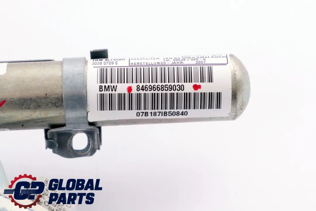 Roof Air Curtain BMW E91 E91 LCI Head Air Module Left N/S to with Part number 6966859 Roof Air Curtain BMW E91 E91 LCI Head Air Module Left N/S - SKU 6966859 - Part number 6966859