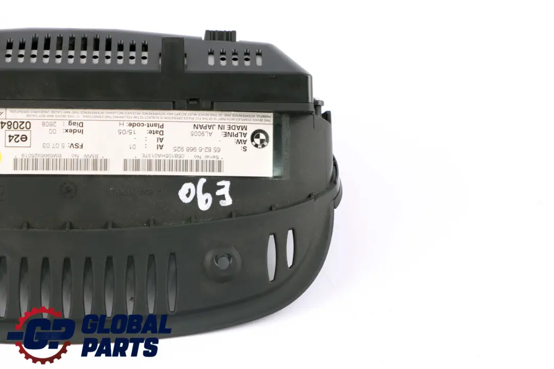 BMW E60 E90 Bordmonitor Monitor 8,8" 6582 - SKU 6966925 - Teilenummer 6966925