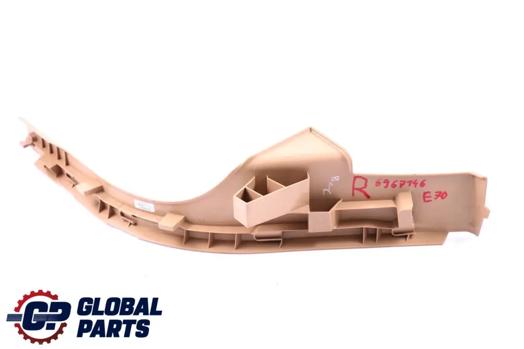 BMW X5 er E70 E70N LCI Abdeckleiste Einstieg Hinten Rechts Beige - SKU 6967146 - Teilenummer 7148528
