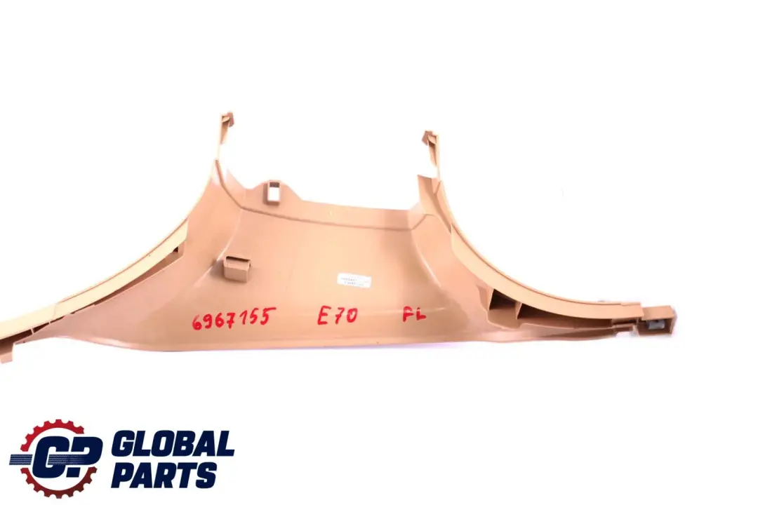 Trim Cover Strip Entrance Front Left N/S Beige 7148525 to BMW X5 Series E70 with Part number 6967155 BMW X5 Series E70 Trim Cover Strip Entrance Front Left N/S Beige 7148525 - SKU 6967155 - Part number 6967155