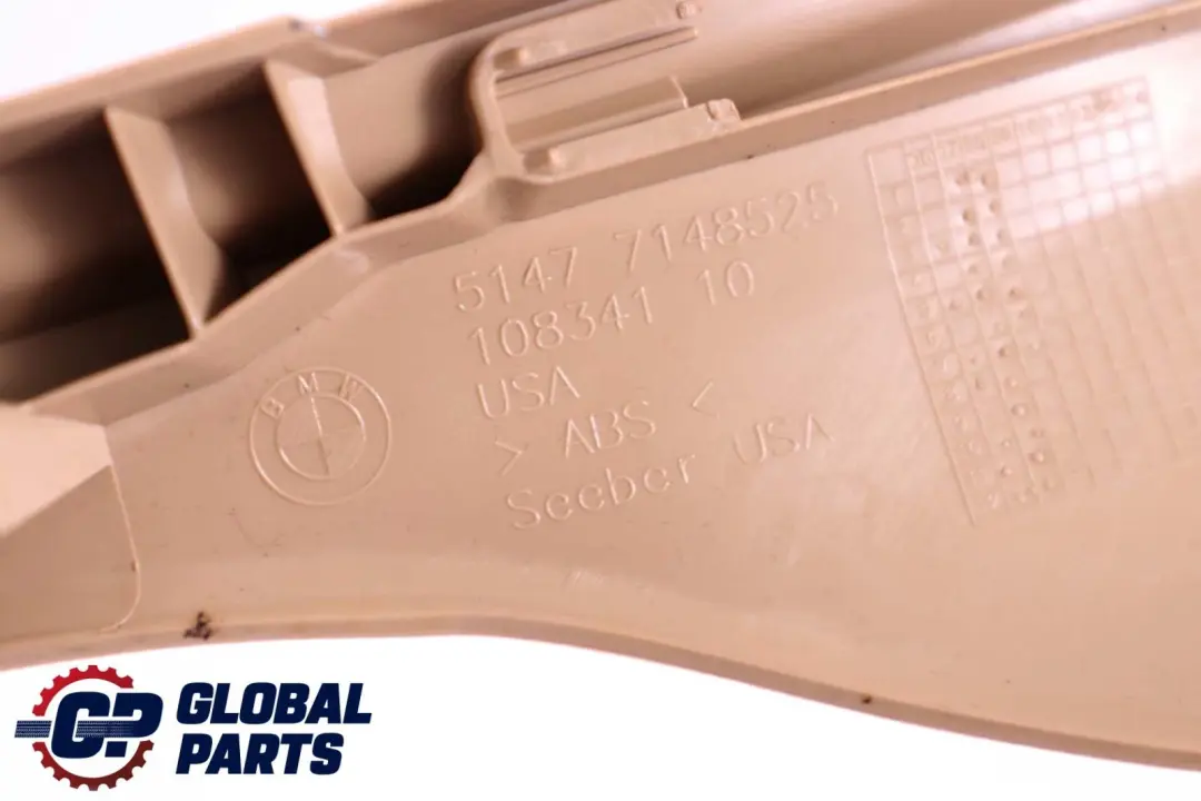 BMW X5 er E70 E70N LCI Abdeckleiste Einstieg Vorne Links Beige 7148525 - SKU 6967155 - Teilenummer 6967155