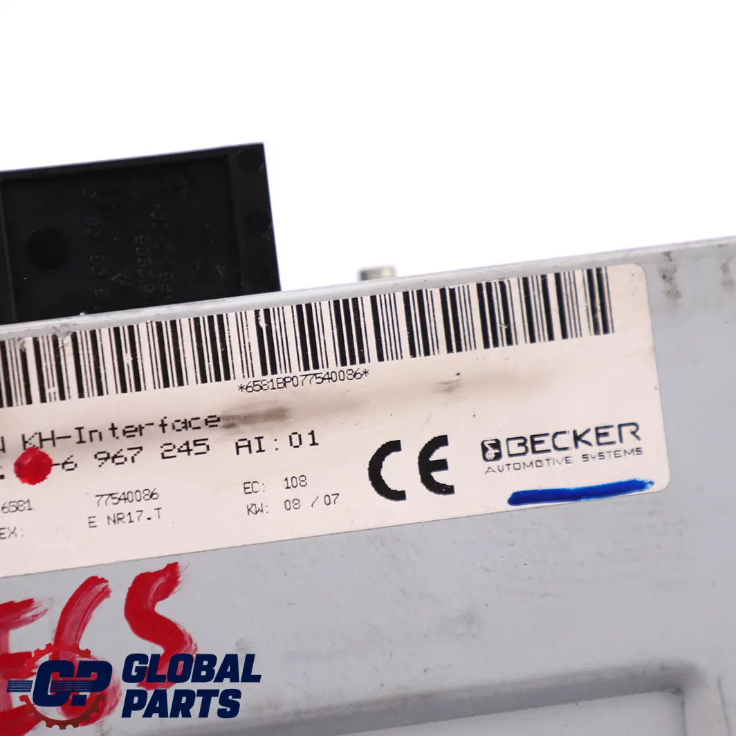 BMW 7 Series E65 E66 Rear Fond Screen Headset Control Unit Module - SKU 6967245 - Part number 6951071