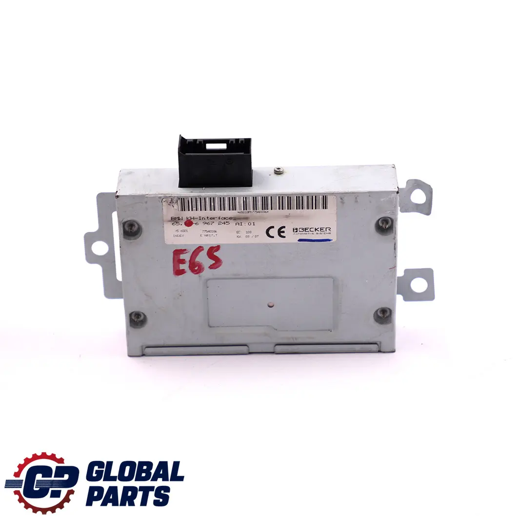 Fond Screen Headset Control Unit Module to BMW 7 Series E65 E66 Rear with Part number 6951071 BMW 7 Series E65 E66 Rear Fond Screen Headset Control Unit Module - SKU 6967245 - Part number 6951071