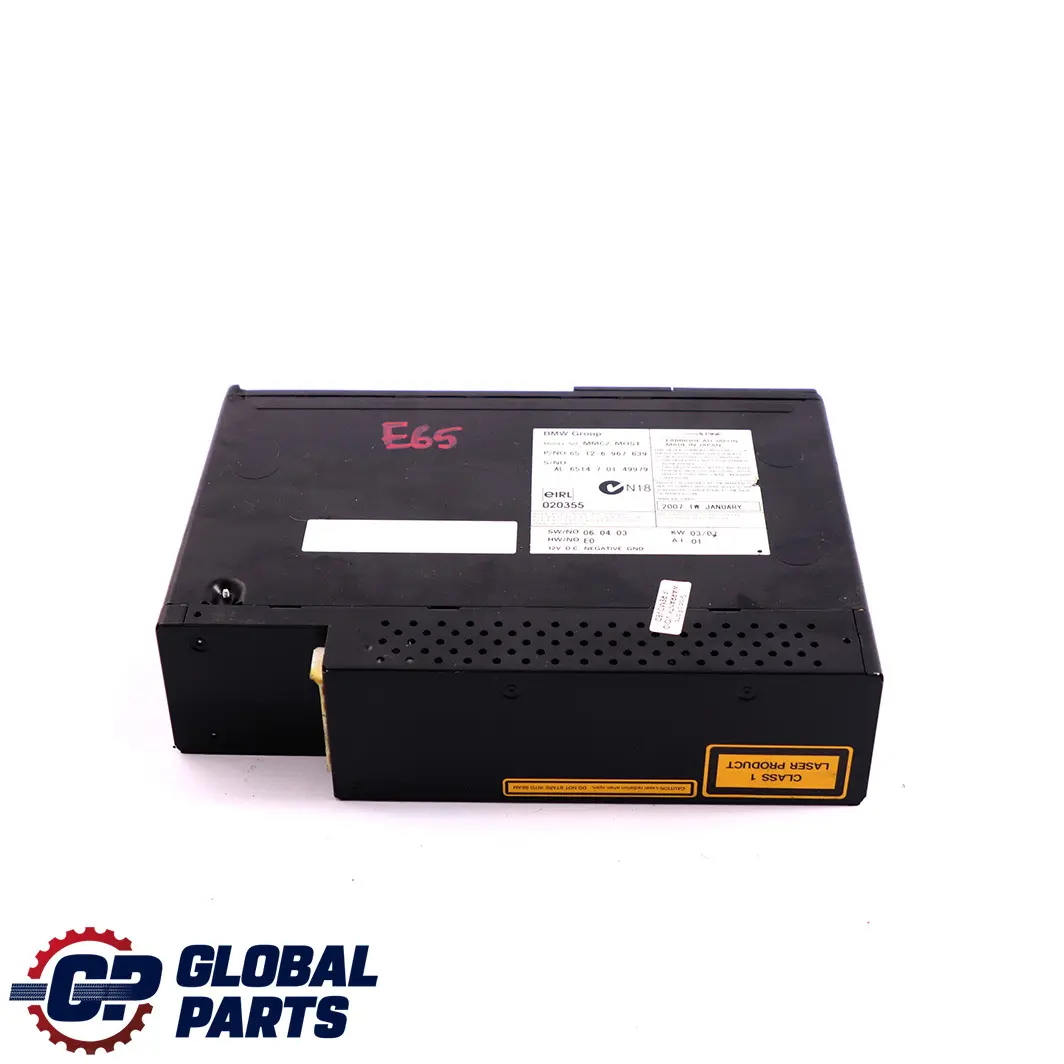 DVD CD Changer Multichanger Without Magazine to BMW 7 Series E65 E66 with Part number 6913389 BMW 7 Series E65 E66 DVD CD Changer Multichanger Without Magazine - SKU 6967639 - Part number 6913389