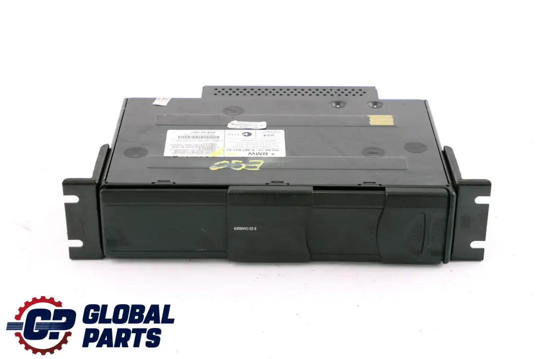 Cambiador CD 6 Discos Sin Cargador para BMW E81 E87 E90 E91 E92 con número de pieza 6967641 BMW E81 E87 E90 E91 E92 Cambiador CD 6 Discos Sin Cargador - SKU 6967641-1 - Número de pieza 6967641
