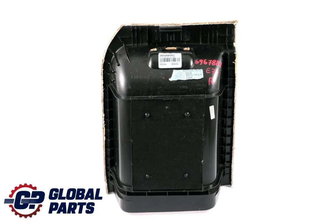 BMW E70 Derecha Trunk Trim Rear Carpet Boot Panel Beige 7145910 - SKU 6967882 - Número de pieza 6967882