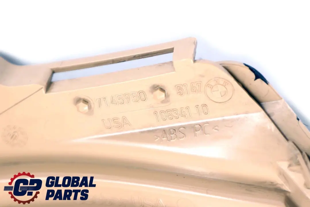 BMW X5 E70 Parapet Rumble Droite Revetement de Coffre Beige 7145950 - SKU 6967910 - Numéro de pièce 6967910