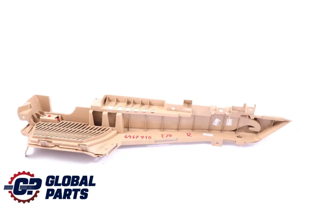 BMW X5 er E70 Brüstung Gepäckraum Rechts Kofferraumverkleidung Beige 7145950 - SKU 6967910 - Teilenummer 6967910