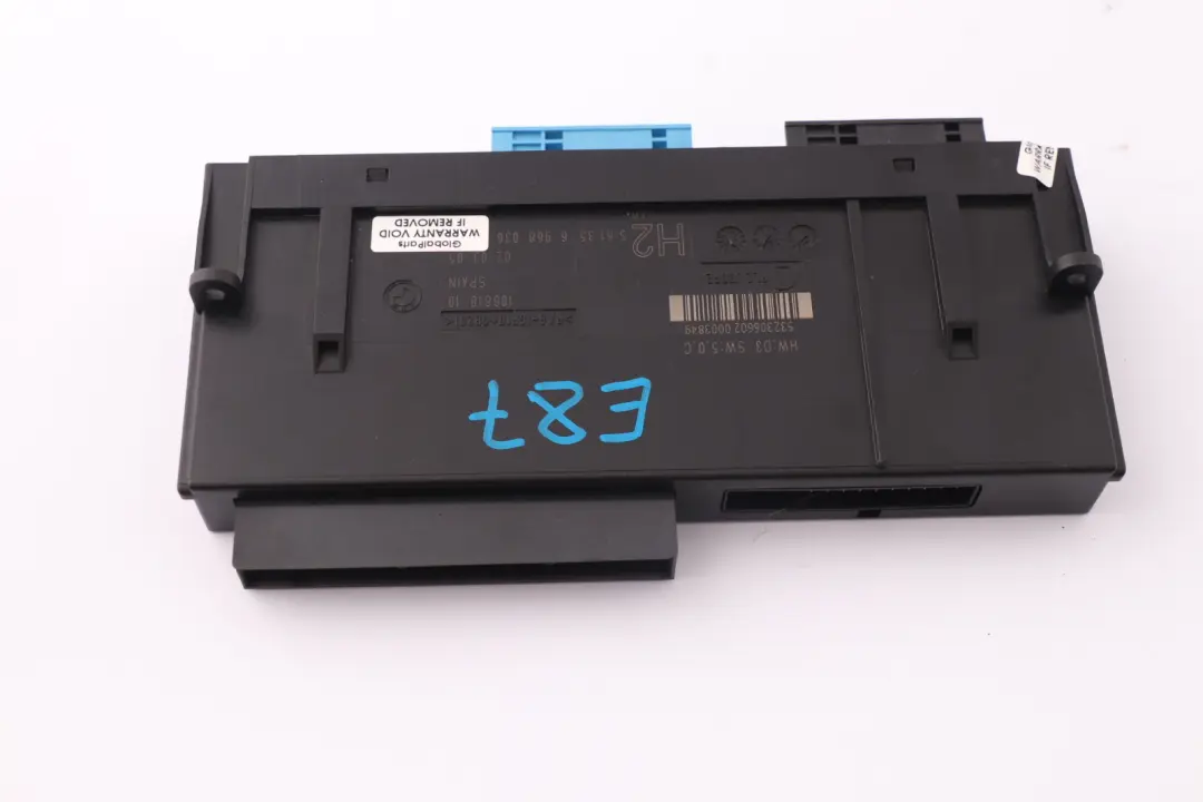 Unidad Módulo Control Carrocería H2 PL2 JBBFE para BMW Serie 1 E87 con número de pieza 6968036 BMW Serie 1 E87 Unidad Módulo Control Carrocería H2 PL2 JBBFE - SKU 6968036 - Número de pieza 6968036