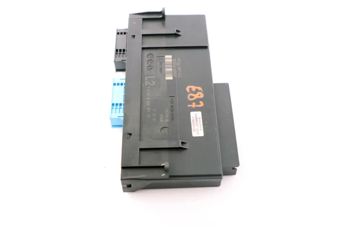 BMW 1 Series E87 ECU Body Control Module Unit H2 PL2 JBBFE 6135 - SKU 6968037 - Part number 6968037