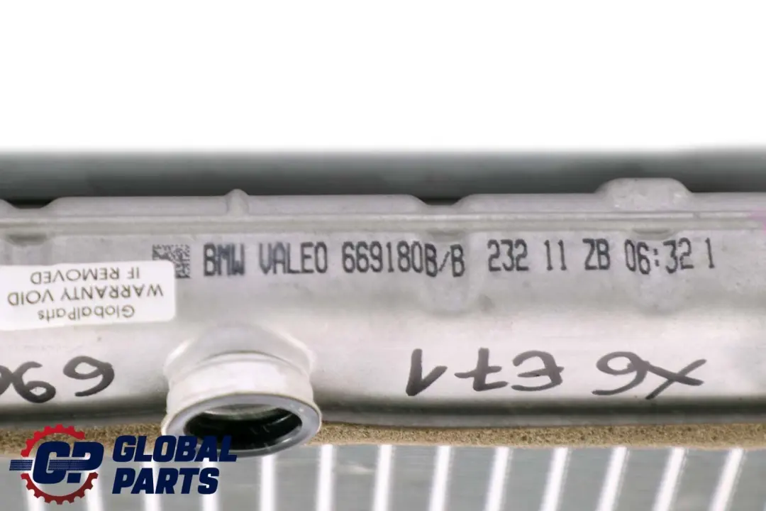 BMW X5 X6 E70 E71 F15 F16 Scambiatore di Calore Radiatore 669180B - SKU 6968204 - Numero di parte 6968204
