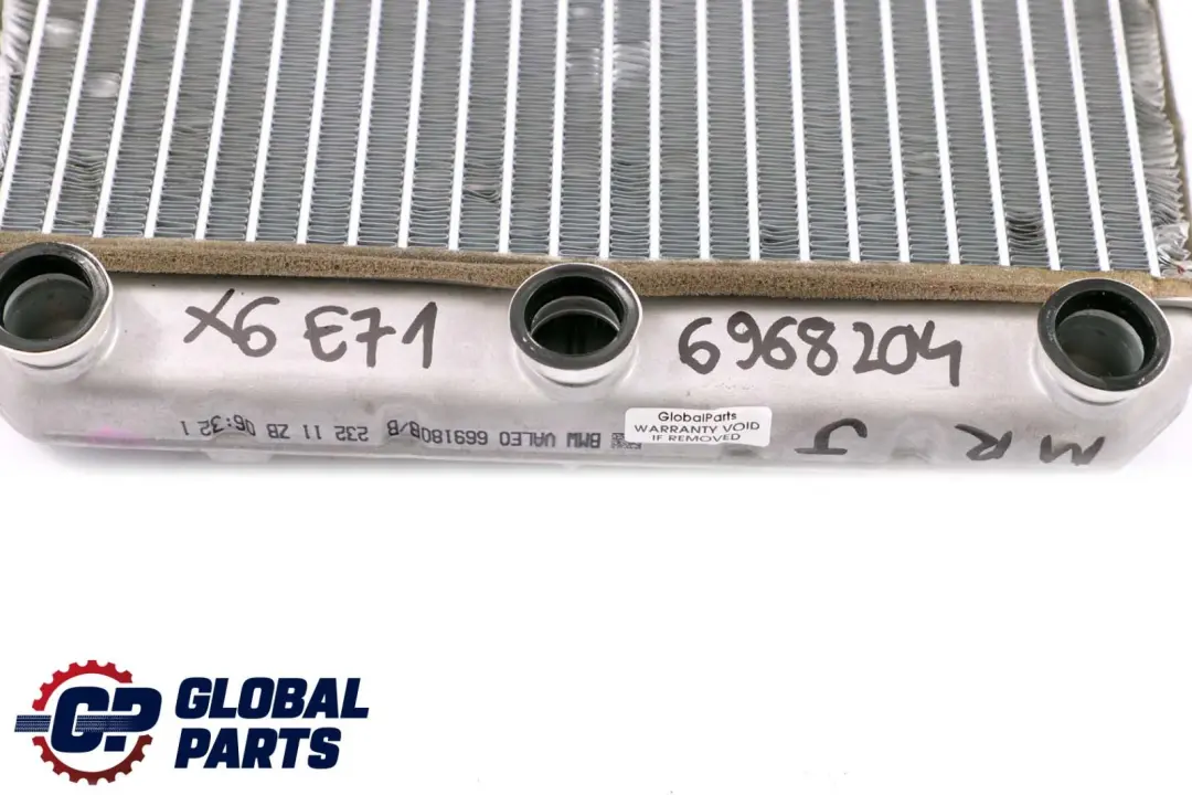 BMW X5 X6 Series E70 E71 F15 F16 Heating Radiator Heat Exchanger 669180B - SKU 6968204 - Part number 6968204