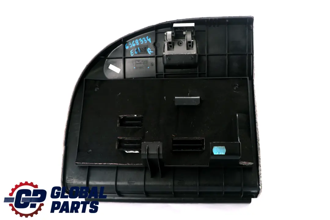 BMW 5 Series E61 E61N LCI Right O/S Trunk Rear Carpet Flap Boot Grey 7050368 - SKU 6968334 - Part number 6968334