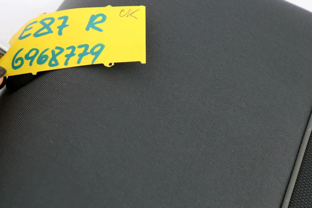 Back Backrest Right O/S Network Alaska Grey to BMW 1 Series E87 Rear Seat with Part number 6968779 BMW 1 Series E87 Rear Seat Back Backrest Right O/S Network Alaska Grey - SKU 6968779 - Part number 6968779